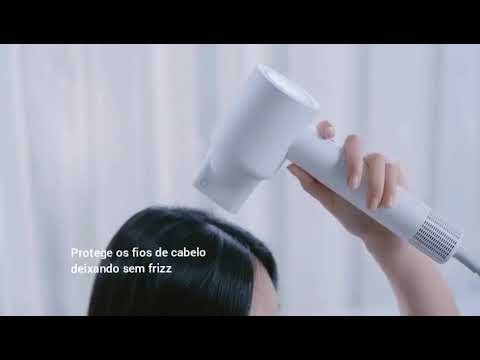 Secador de cabelo Gaabor Profissional, Cor Rosa 110000, Rpm e 500 milhoes íons negativo