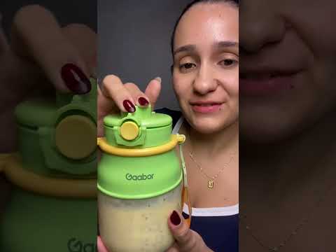 Gaabor Liquidificador e Copo Portátil 2 em 1 1000ml - 720ml JM-M01A