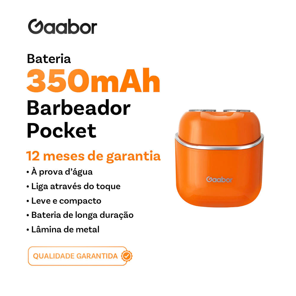  best electric razor for men Gaabor mini automatic waterproof electric shaver ER-T01B